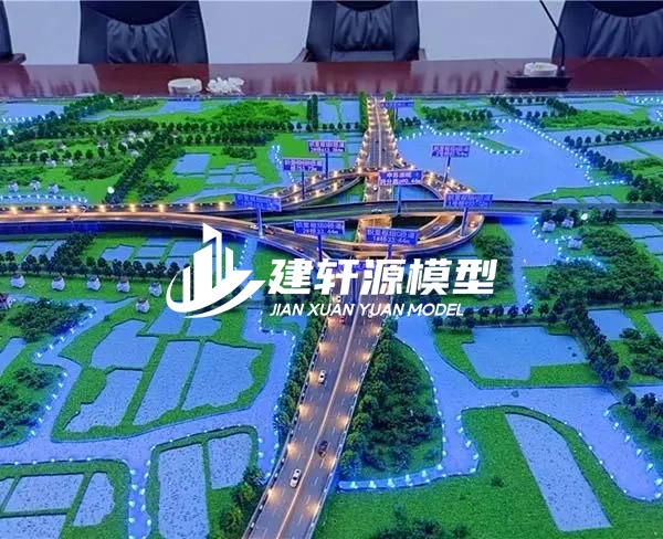 芦淞高速公路沙盘定制